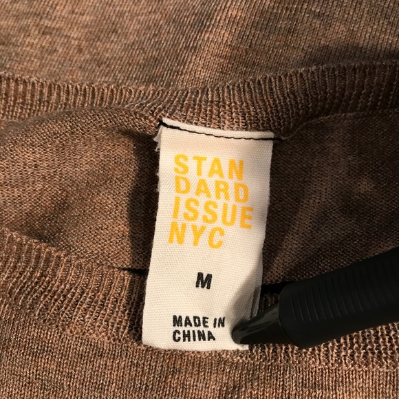 NWOT - Standard Issue NYC Striped Cotton-Blend Tee - Picture 5 of 7